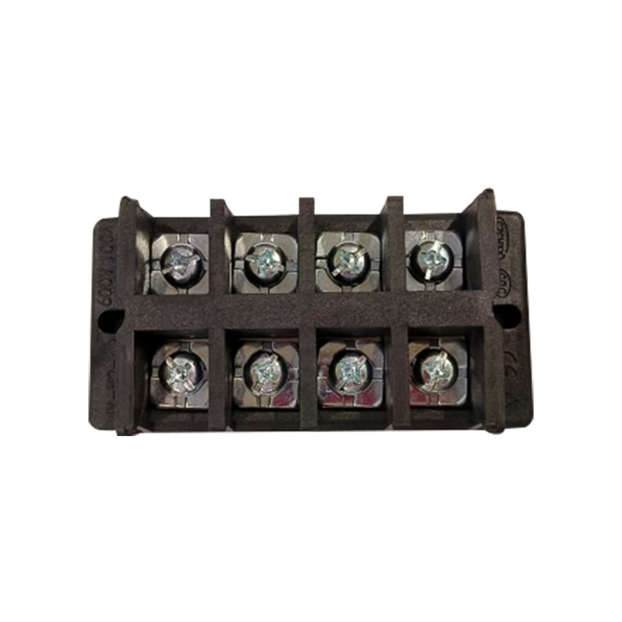 JX-N2-4P 600V 16mm² 이중 열 나사 고정 터미널 블록